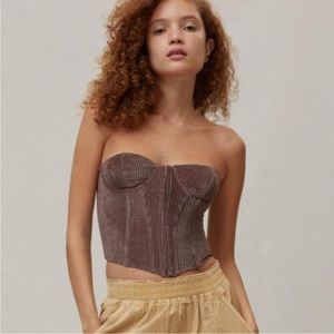 Urban outfitters out from under velvet corset